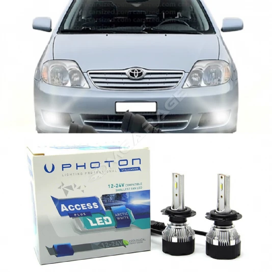 Toyota Corolla E120 Led Xenon Sis Farı Ampulü H11 Access Yeni Seri Beyaz 2002-2008