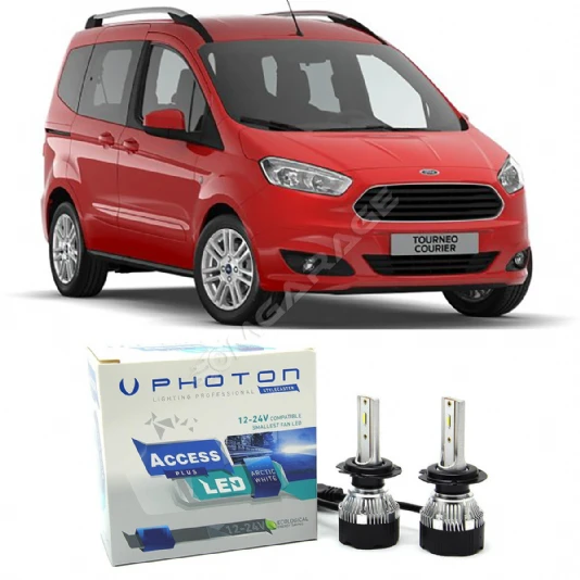 Ford Tourneo Courier Led Xenon Sis Farı Ampulü H11 Access Yeni Seri Beyaz