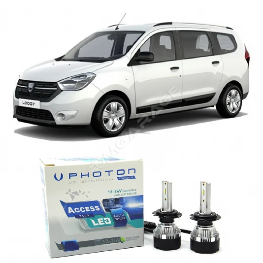 Dacia Lodgy Sis Far Ampulü H16 Access Yeni Seri Beyaz 2012-2021