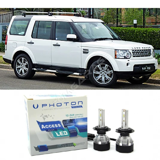 Land Rover Discovery Led Xenon Uzun + Kısa Far Ampulü H4 Access Yeni Seri Beyaz