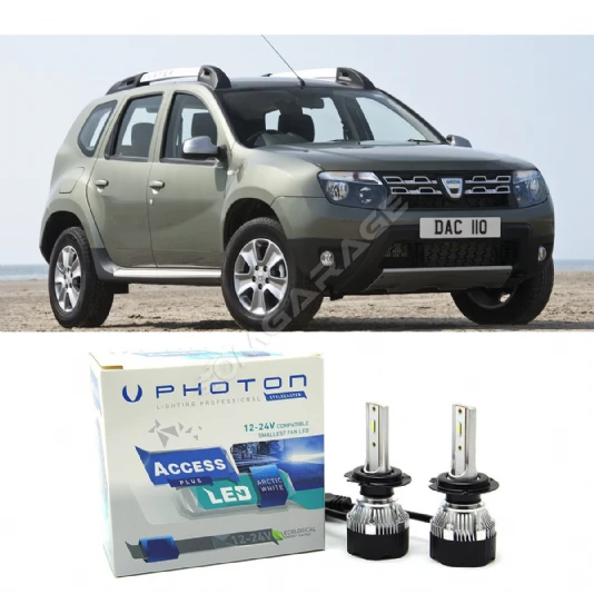 Dacia Duster 1 Led Xenon Sis Far Ampulü H11 Access Yeni Seri Beyaz 2010-2018