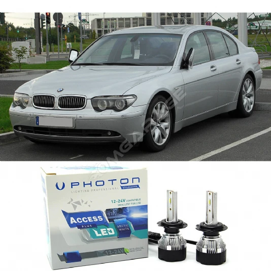 Bmw E65 Uzun Far Ampulü H7 Access Yeni Seri Beyaz 2001-2008