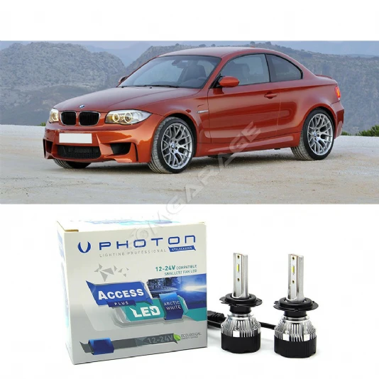 Bmw E82 Kısa Far Ampulü H7 Access Yeni Seri Beyaz 2004-2011