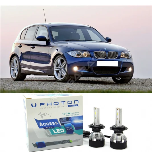 Bmw E87 Led Xenon Sis Farı Ampulü H11 Access Yeni Seri Beyaz
