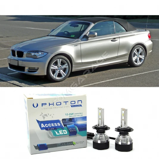 Bmw E88 Sis Far Ampulü H11 Access Yeni Seri Beyaz 2004-2011