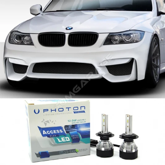 Bmw E90 Led Xenon Uzun Far Ampulü H7 Access Yeni Seri Beyaz