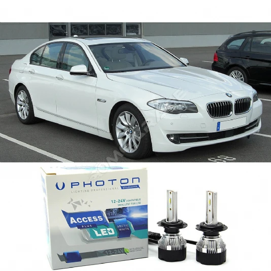 Bmw F10 Uzun Far Ampulü H7 Access Yeni Seri Beyaz 2010-2017