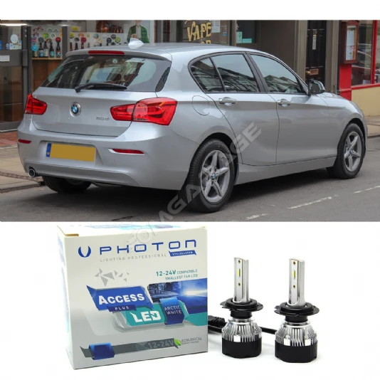 Bmw F20 Led Xenon Uzun Far Ampulü H7 Access Yeni Seri Beyaz