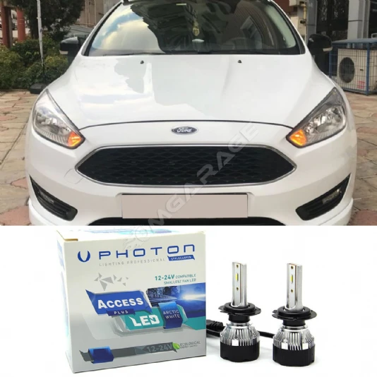 Ford Focus 3.5 Led Xenon Kısa Far Ampulü H7 Access Yeni Seri Beyaz 2015-2018