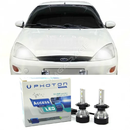 Ford Focus 1 Led Xenon Sis Farı Ampulü H1 Access Yeni Seri Beyaz 1999-2001