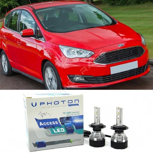 Ford C-Max Uzun Far Ampulü H1 Access Yeni Seri Beyaz 2010-2019