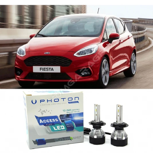Ford Fiesta Mk7 Kısa Far Ampulü H7 Access Yeni Seri Beyaz 2017-2022