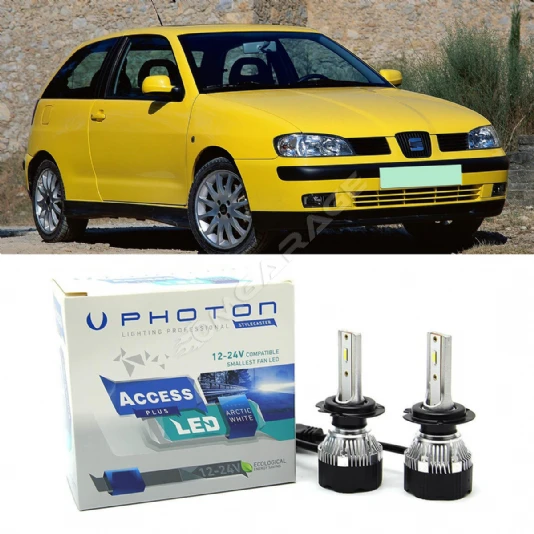 Seat ibiza Led Xenon Kısa Far Ampulü H7 Access Yeni Seri Beyaz 1999-2003