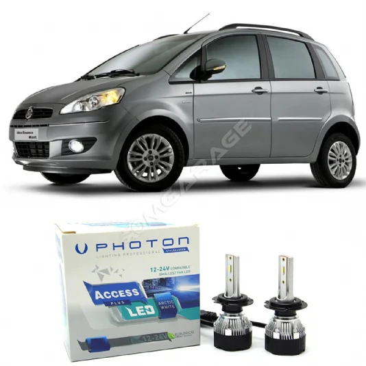 Fiat Idea Led Xenon Uzun Far Ampulü H1 Access Yeni Seri Beyaz