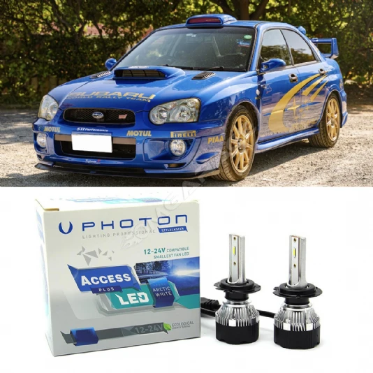 Subaru Impreza Led Xenon Kısa Far Ampulü H1 Access Yeni Seri Beyaz 2003-2005