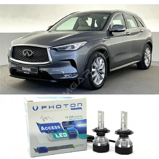 Infiniti FX37 Sis Far Ampulü H11 Access Yeni Seri Beyaz 2016-2021