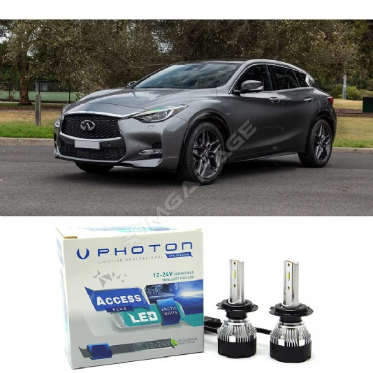 Infiniti Q30 Uzun Far Ampulü H11 Access Yeni Seri Beyaz 2016-2021