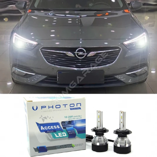 Opel insignia B Led Xenon Kısa Far Ampulü H7 Access Yeni Seri Beyaz 2017+