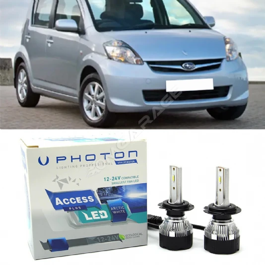 Subaru Justy Led Xenon Uzun+Kısa Far Ampulü H4 Access Yeni Seri Beyaz