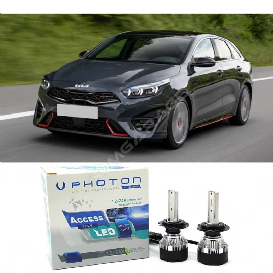 Kia Pro Ceed Kısa Far Ampulü H7 Access Yeni Seri Beyaz 2018-2023