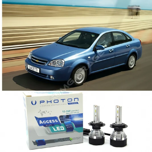 Chevrolet Lacetti Sedan Led Xenon Kısa Far Ampulü H7 Access Yeni Seri Beyaz