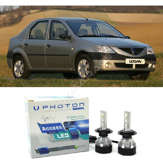 Dacia Logan Sis Led Xenon Kısa Far Ampulü H11 Access Yeni Seri Beyaz