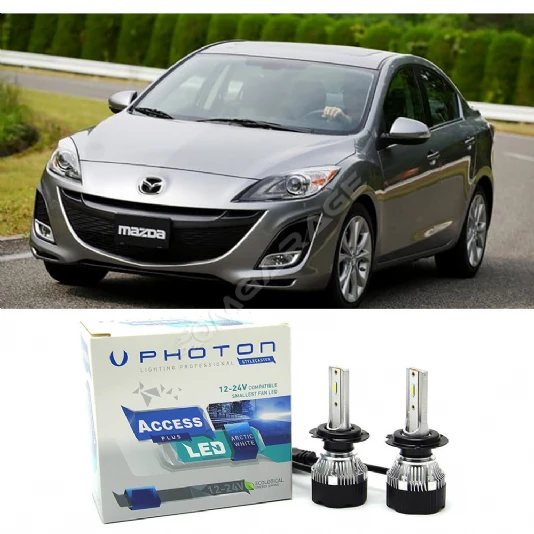 Mazda 3 Uzun Far Ampulü HB3 Access Yeni Seri Beyaz 2009-2013