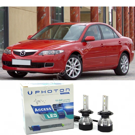 Mazda 6 Kısa Far Ampulü H11 Access Yeni Seri Beyaz 2002-2008
