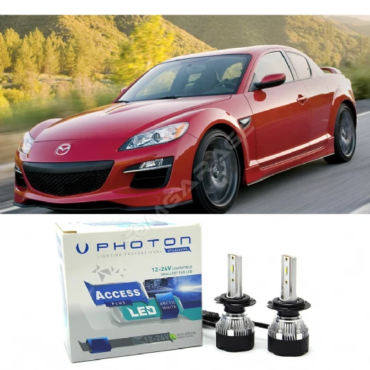 Mazda RX8 Uzun Far Ampulü H11 Access Yeni Seri Beyaz 2003-2011