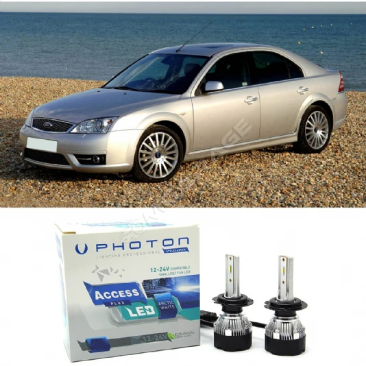 Ford Mondeo Mk3 Led Xenon Uzun Far Ampulü H1 Access Yeni Seri Beyaz 2006-2014