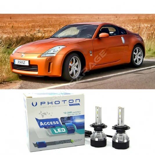 Nissan 350Z Kısa Far Ampulü H7 Access Yeni Seri Beyaz 2003-2009