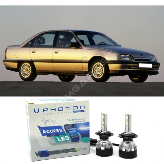 Opel Omega Led Xenon Kısa Far Ampulü H1 Access Yeni Seri Beyaz 1986-1996