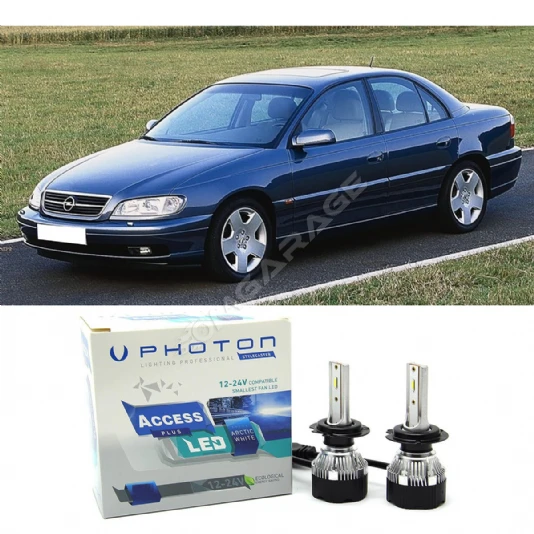 Opel Omega Led Xenon Kısa Far Ampulü H7 Access Yeni Seri Beyaz 1997-2003
