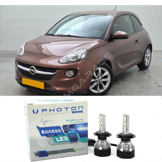 Opel Adam Uzun Far Ampulü H1 Access Yeni Seri Beyaz 2012-2019