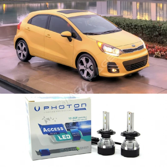 Kia Rio Led Xenon Uzun Far Ampulü H7 Access Yeni Seri Beyaz 2012-2020