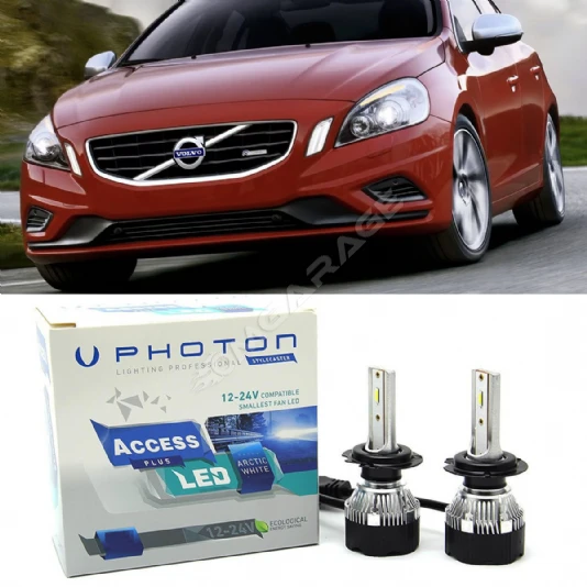 Volvo S60 Led Xenon Kısa Far Ampulü H7 Access Yeni Seri Beyaz