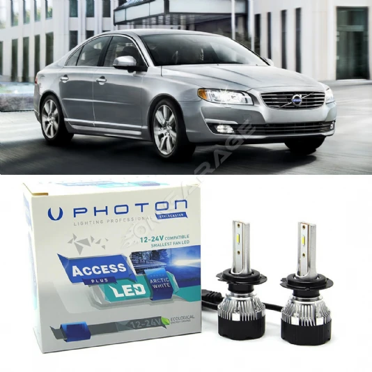 Volvo S80 Led Xenon Uzun Far Ampulü H7 Access Yeni Seri Beyaz
