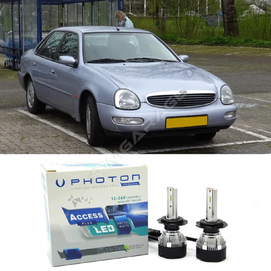 Ford Scorpio Led Xenon Uzun Far Ampulü H1 Access Yeni Seri Beyaz 1995-1998