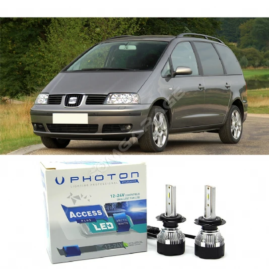 Seat Alhambra Sis Far Ampulü H7 Access Yeni Seri Beyaz 2001-2010