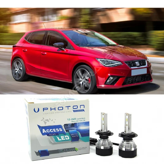 Seat ibiza Mk5 Uzun Far Ampulü H7 Access Yeni Seri Beyaz 2017-2023