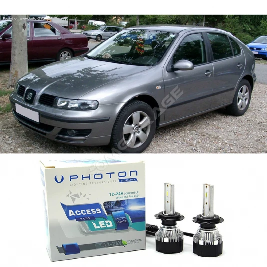 Seat Leon Mk1 Sis Far Ampulü H3 Access Yeni Seri Beyaz 1999-2005