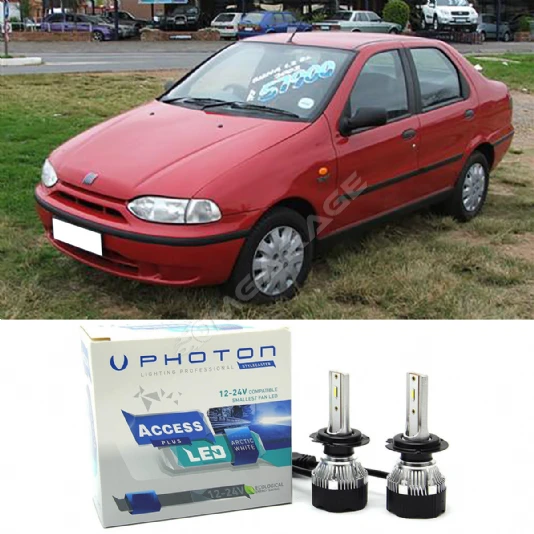 Fiat Siena Led Xenon Uzun Far Ampulü H3 Access Yeni Seri Beyaz