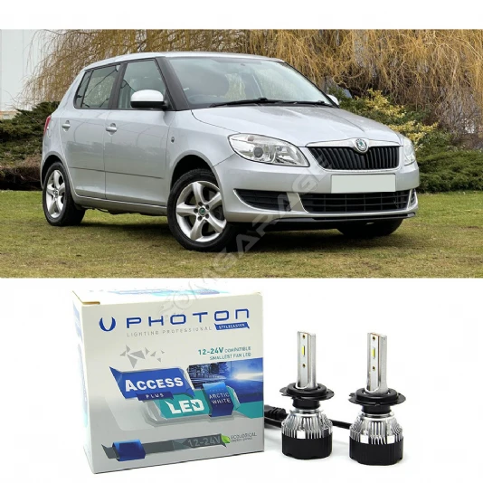 Skoda Fabia 2 Sis Far Ampulü H11 Access Yeni Seri Beyaz 2007-2014