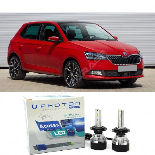 Skoda Fabia Sis Far Ampulü H11 Access Yeni Seri Beyaz 2014-2021