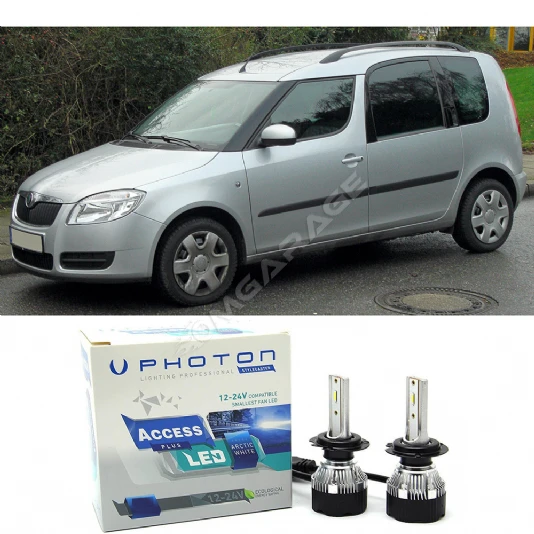 Skoda Roomster Kısa Far Ampulü H7 Access Yeni Seri Beyaz 2006-2015