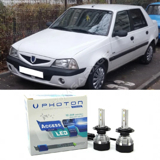Dacia Solenza Sis Led Xenon Kısa Far Ampulü H11 Access Yeni Seri Beyaz