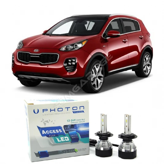Kia Sportage Led Xenon Uzun Far Ampulü H1 Access Yeni Seri Beyaz 2009-2016
