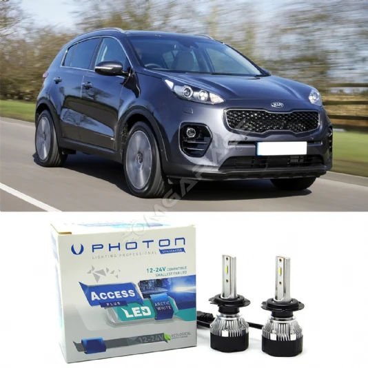 Kia Sportage Led Xenon Sis Far Ampulü HB4 Access Yeni Seri Beyaz 2017+