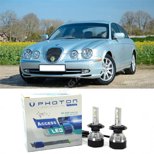 Jaguar S Type Led Xenon Kısa Far Ampulü H7 Access Yeni Seri Beyaz