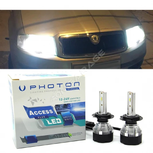 Skoda Superb Led Xenon Uzun Far Ampulü H3 Access Yeni Seri Beyaz 2002-2006